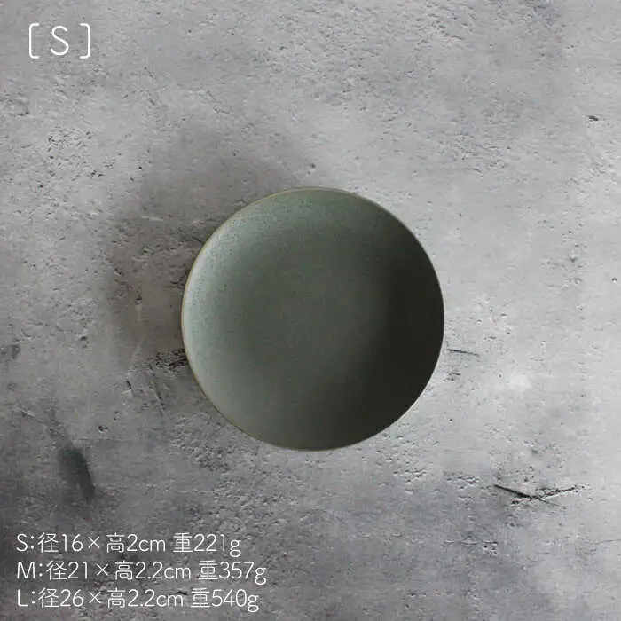 【波佐見焼】Naturalシリーズ プレート 3点セット （グリーン）【光春窯】 食器 取り皿 ケーキ皿 [XD42] 波佐見焼