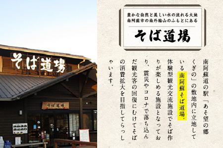『金箔付き』自然豊かな南阿蘇の粗挽きそば 8袋(16束) つゆ16食付き あそ望の郷くぎの そば道場《90日以内に出荷予定(土日祝除く)》 熊本県南阿蘇村 蕎麦