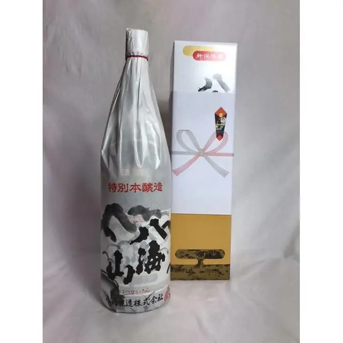 八海山　特別本醸造　1800ml　１本  紙巻きバージョン　化粧箱入り｜八海山