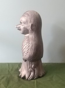 伝統工芸士の鬼師が作る鬼師が作る 疫病退散アマビエ (大) H064-024