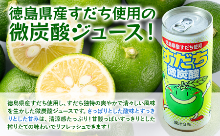すだち微炭酸 30本 JA徳島市農産工場《30日以内に出荷予定(土日祝除く)》│ スダチ すだち 飲み物 飲料 ジュース 徳島 とくしま ご当地ジュース 箱でお届け 徳島県 佐那河内村