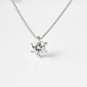 一粒ダイヤモンド シンプルプチペンダント 0.3ct diap_fs_0003