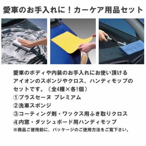 愛車のお手入れに！アイオンカーケア用品セット_BW04