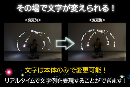 フリフリLED アソカラVER.1(1本) 阿蘇カラクリ研究所《60日以内に出荷予定(土日祝除く)》 熊本県南阿蘇村 送料無料 st-p