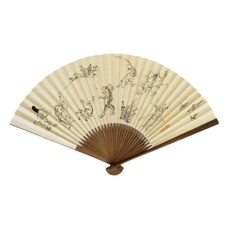 【京都便利堂】扇子〈国宝 鳥獣人物戯画〉(男女兼用)［ 京都 老舗 人気 おすすめ 和装 着物 日本絵画 ギフト お取り寄せ 通販 送料無料 ふるさと納税 ］