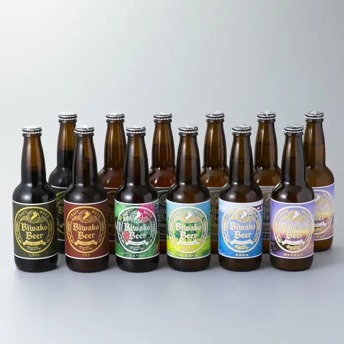 【I-883】びわ湖ブルワリー　びわ湖ビール　330ml12本【高島屋選定品】