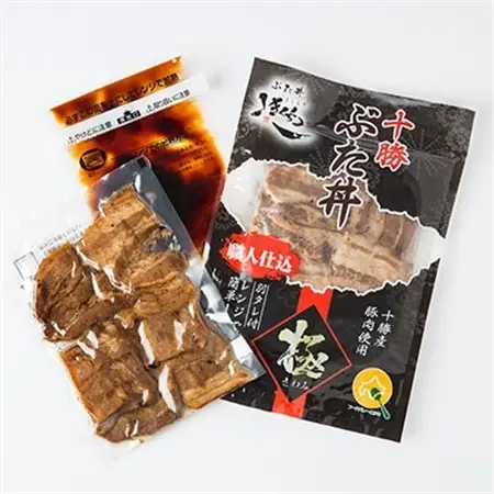 レンジで簡単!冷凍ぶた丼極(肉100g×2、タレ15g×2入り)×2パックとぶた丼のタレセット_肉  豚肉   調味料   _【配送不可地域：離島】【1259606】