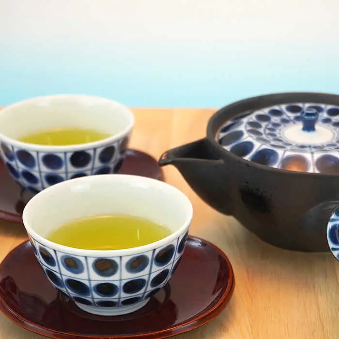 【波佐見焼】割水玉 茶器セット 湯飲み 急須 ティーポット 陶器 食器 皿 【岩永製陶】 [ZD20] 波佐見焼