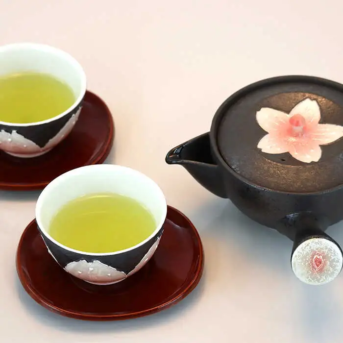 【波佐見焼】ラスター 桜 茶器セット 急須 ティーポット 湯飲み 陶器 食器 皿 【岩永製陶】 [ZD22] 波佐見焼