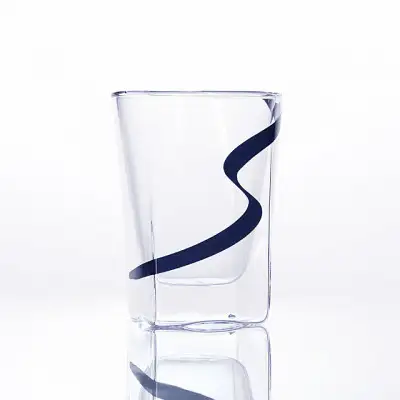 グラス ダブルウォールグラス 300ml ナガレ 1個