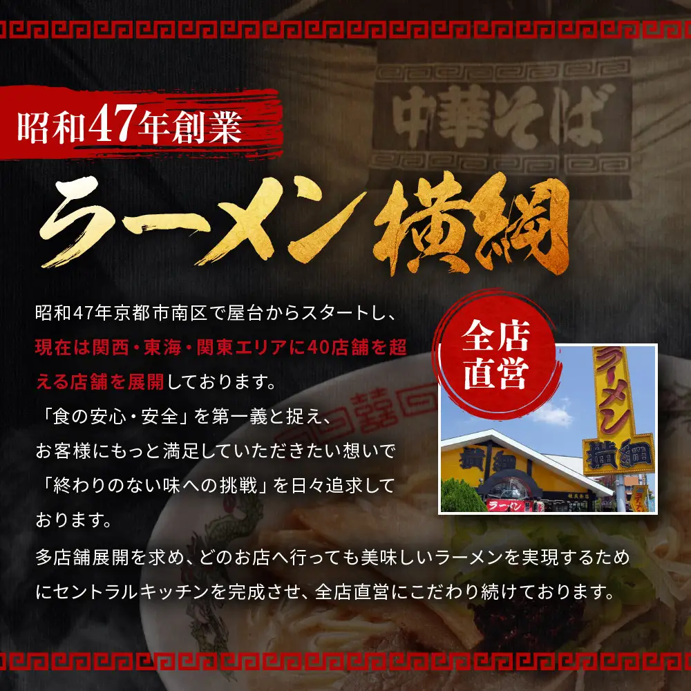 お鍋ひとつで簡単調理! 横綱のカンタン麺10食セット 京都 人気 ラーメン横綱