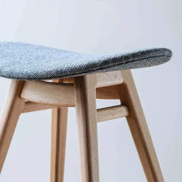 nomade  stool  〈  Oak × Grey 〉 糸島市 / nomade design [AIF002]