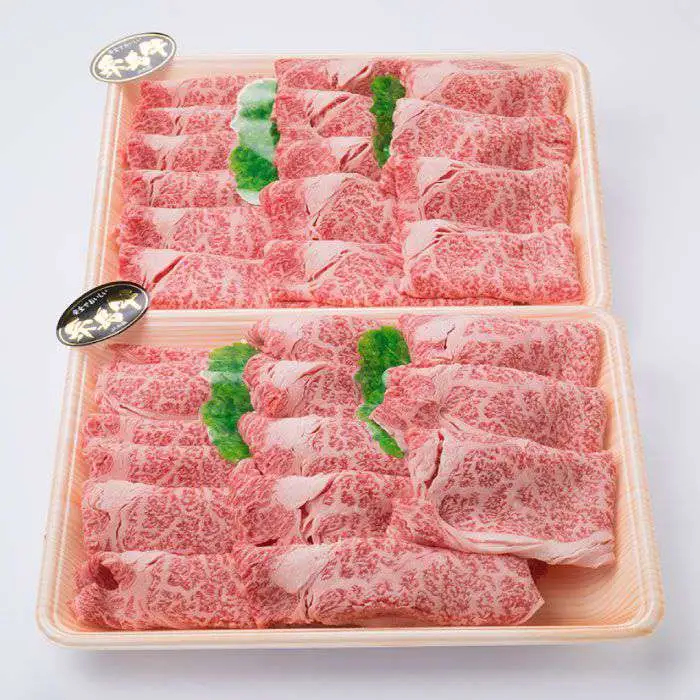 【すき焼き/しゃぶしゃぶ】 A4 ランク 糸島 黒毛和牛 特上ロース 肉 スライス 1kg 糸島市/糸島ミートデリ工房 [ACA064]