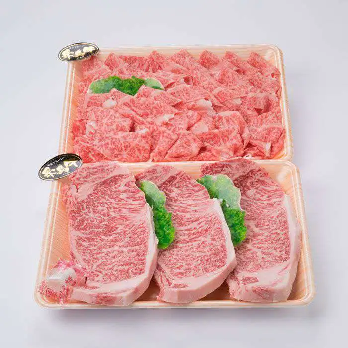 【ステーキ＆スライスセット】 A4ランク 糸島 黒毛和牛 サーロイン ステーキ 200g×3枚/しゃぶしゃぶ スライス 盛り合わせ 500g 計1.1kg 糸島市/糸島ミートデリ工房 [ACA069]