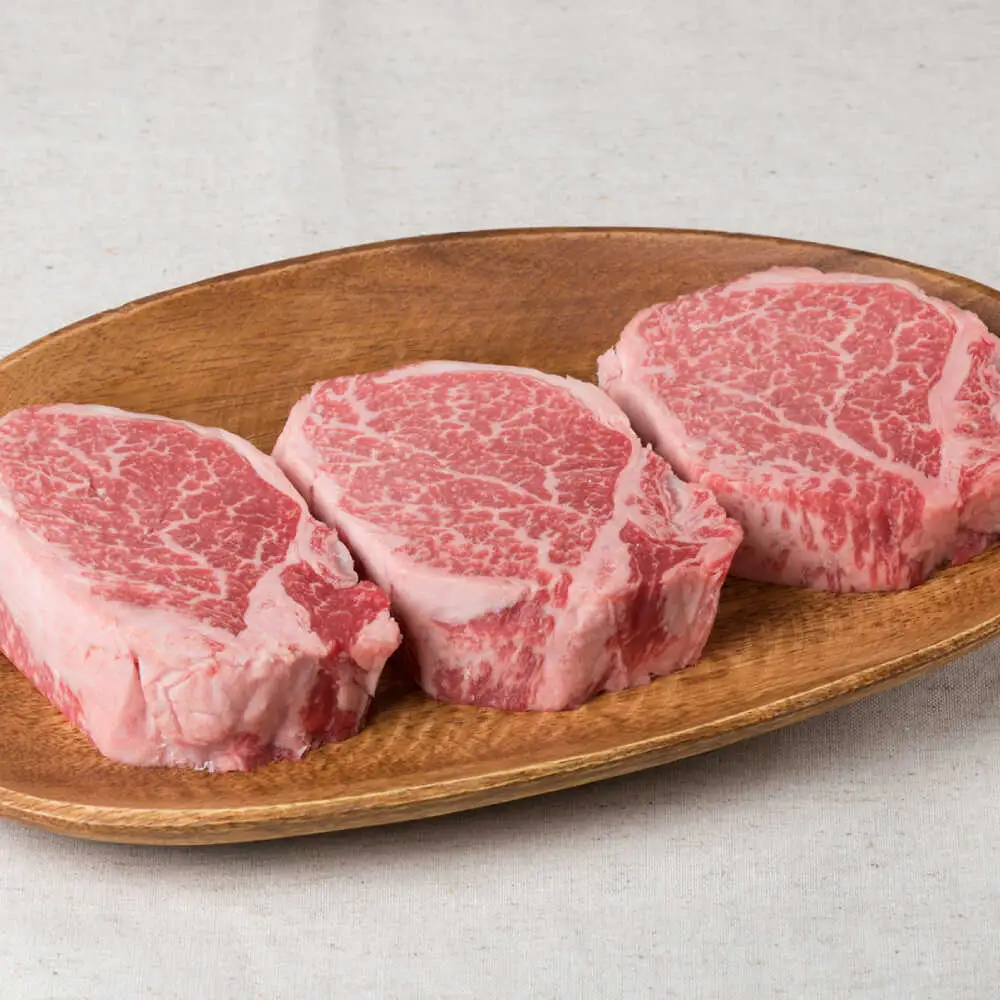 【厚切 シャトーブリアン】150g×3枚 A4ランク 博多和牛 糸島市/糸島ミートデリ工房[ACA056] ステーキ ヒレ ヒレ肉 フィレ ヘレ 牛肉 赤身 黒毛和牛 国産