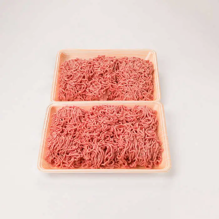 【牛豚合挽 ミンチ】 A4ランク 糸島黒毛和牛/糸島産豚肉 合計1.5kg 糸島市/糸島ミートデリ工房[ACA006]