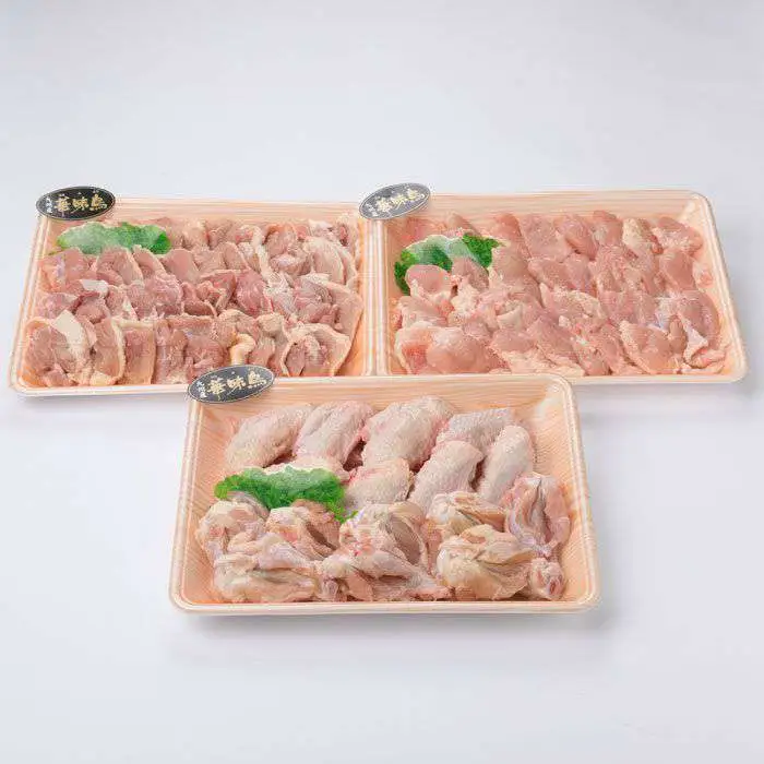 糸島産 華味鳥 鍋/バーベキュー用 盛り合わせ 4品 セット 約2400g 糸島市/糸島ミートデリ工房 [ACA020]