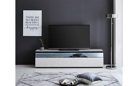 【開梱設置】テレビ台 TV台 幅180cm フレッド ストーンホワイト 大川家具 テレビボード