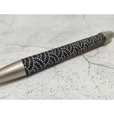 【ネーカーズ】【ペンモード】京印伝ボールペン（青海波）