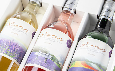ワインセット ふらのワイン 赤・白・ロゼ 富良野産 ワインセット【720ml×3本】
