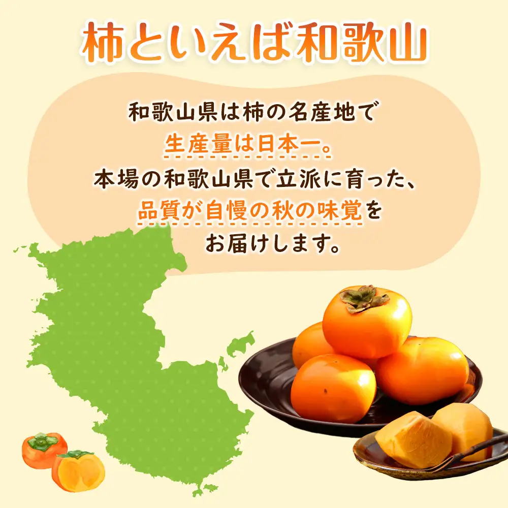 和歌山県産 富有柿＜ご家庭用＞約7.5kg［MG2］｜訳あり 柿