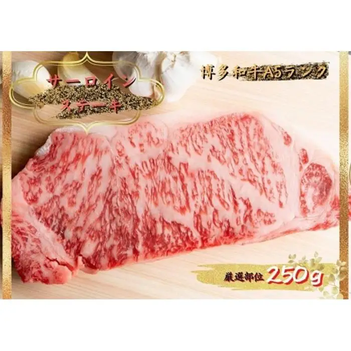 博多和牛サーロインステーキ 250g（250g×１枚）