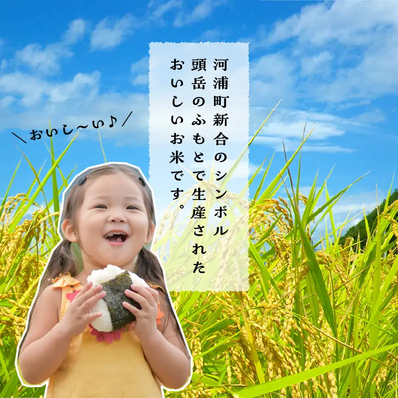 S112-005A_〈2026年産〉河浦町新合産　コシヒカリ　精米　6kg（3kg×2）