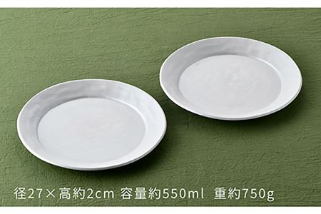 【波佐見焼】波佐見塗 銀の プレート  食器 皿 【野下上絵】 [LE06] 波佐見焼