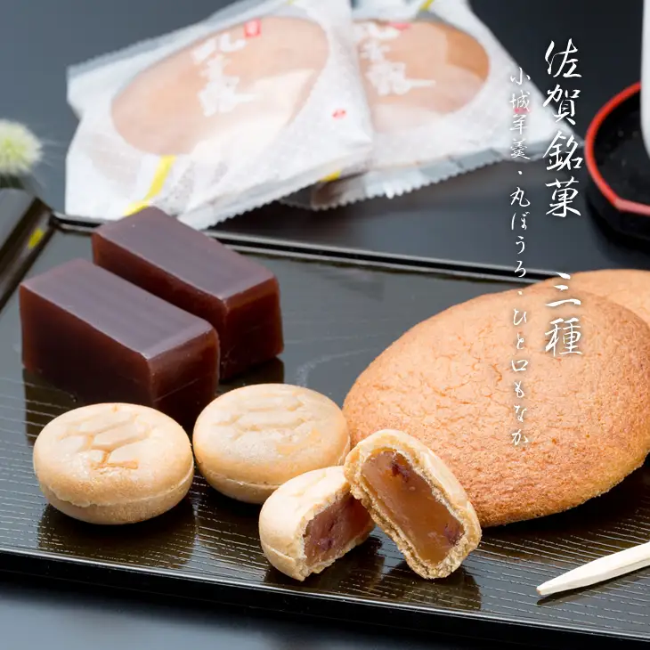 佐賀銘菓詰合わせ3種 和菓子 和菓子 羊羹  A085-013