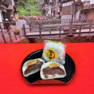 銀山温泉名物 まんじゅう大福３点セット 塩大福 かりんとまんじゅう チーズまんじゅう 饅頭 まんじゅう kb-swsmd3