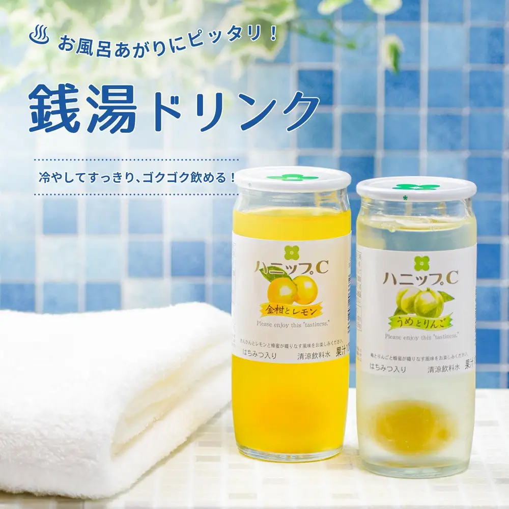 果実入り清涼飲料水 ハニップC2種類セット ［PL7］