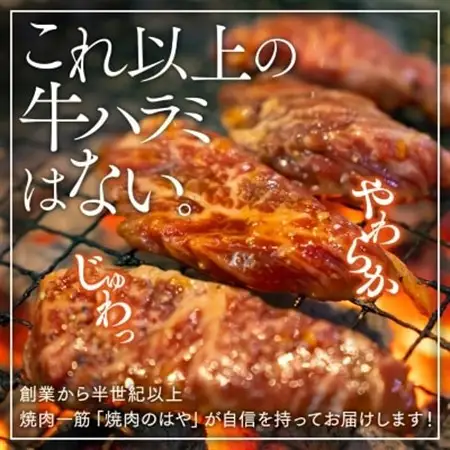 「50年の技が光る」 牛肉ハラミ 1.4kg (350g×4) 老舗焼肉店秘伝のタレ仕込み【配送不可地域：離島】【1150431】