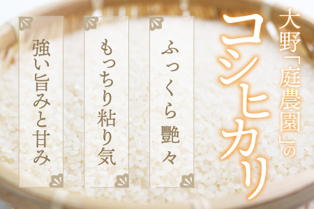 【令和7年産】【有機栽培】エコファーマー認定農家栽培 コシヒカリ5kg（白米） [A-001034]