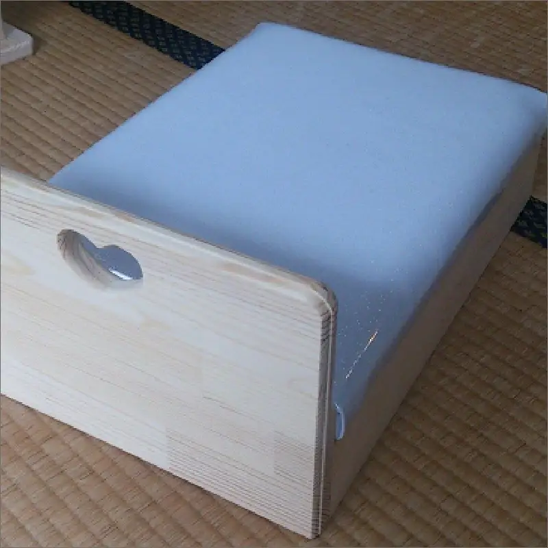 手作り木製 お人形用ベッド お人形遊びにオススメ【007C-071】