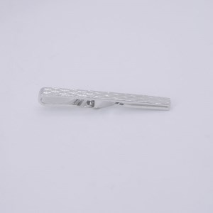 シルバー925　リバーシブルタイクリップ （アーガイル柄）OH-015