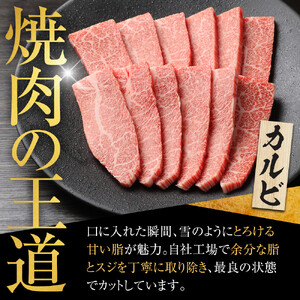【定番】大府特産A5黒毛和牛下村牛焼肉用特上カルビ　1.0kg