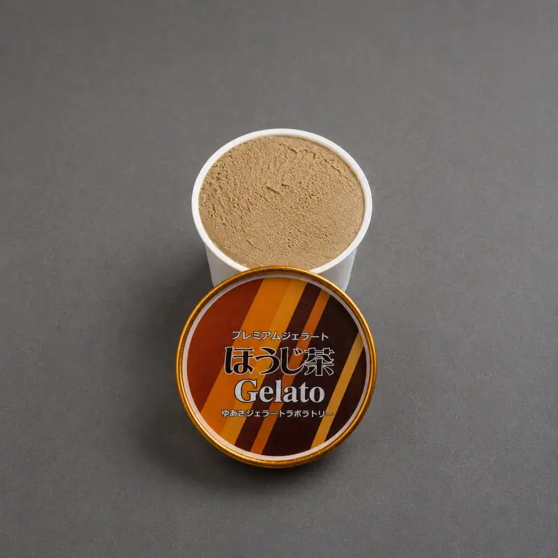 プレミアムジェラート ほうじ茶12個セット アイスクリームセット 100mlカップ ゆあさジェラートラボラトリー【kstb700-07】