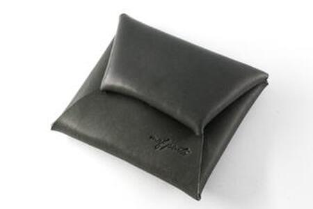 maf pinto コインケース レザー 革 小銭入れ 財布 グレー