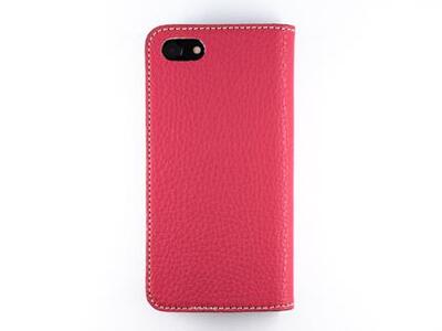 maf pinto アイフォーンケース 本革 日本製 (iPhone SE 第2世代 ／ 8 ／ 7, ) ADRIA LINE【 ピンク】