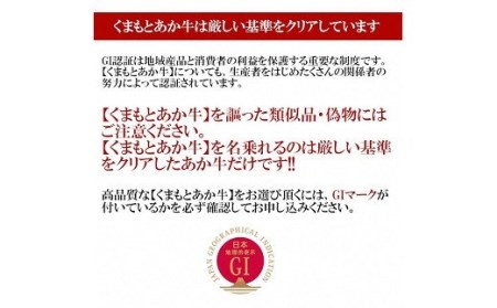 熊本県産 GI認証取得 くまもとあか牛 切り落とし 合計2kg