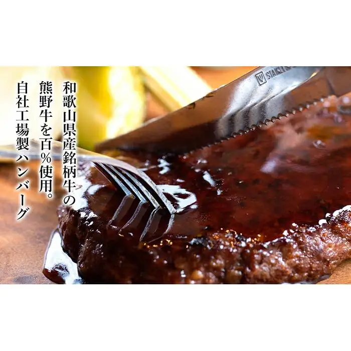 熊野牛 自家製ハンバーグ 10個入り【MT11】