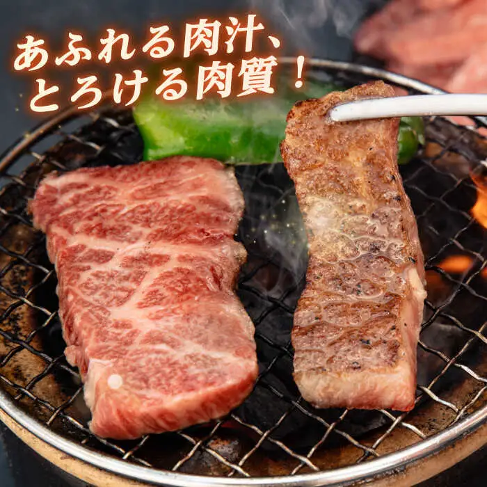 【 全6回 定期便 】 博多和牛 厚切り カルビ  1kg ( 500g × 2P ) 糸島 【幸栄物産】 [ABH039]
