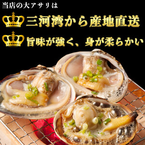 大あさり 500g (3個前後) 半割 アサリアサリ 岬だより