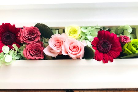 プリザーブドフラワー 額 花 ギフト プレゼント 贈答 母の日
