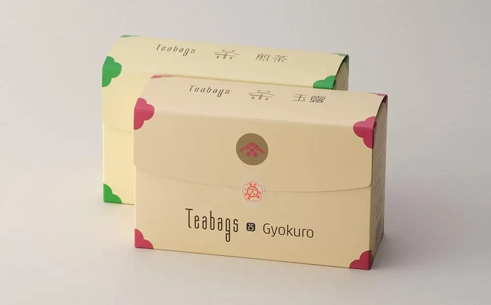 【一保堂茶舗】玉露/煎茶ティーバッグ（各25袋入り）
