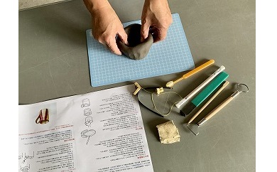 自宅で体験　陶芸体験セット（2人用）