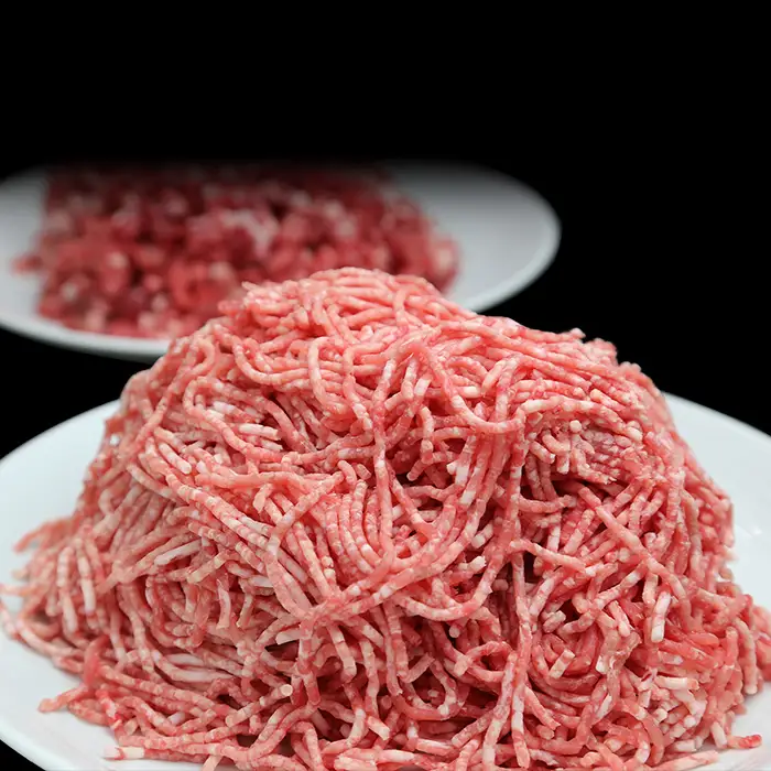 美星豚ミンチ2kg(粗挽きミンチ、細挽きミンチ各500g×2袋)