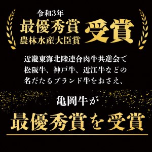 亀岡牛 特選サーロインステーキ＆特選ヒレステーキ