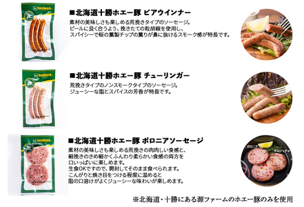 北海道産 熟成ベーコン・ソーセージセット  おかず お弁当 おつまみ ソーセージ 肉 食品 北海道 南幌町 NP1-281