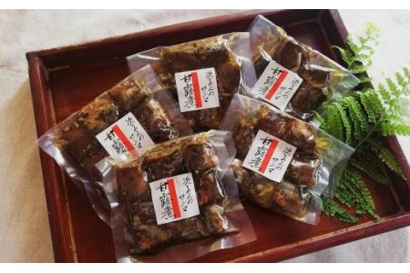  次ちゃんのさんまの甘露煮（醤油）100g×5個セット　TS-2 